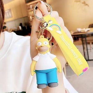 Homer Simpson PVC Keychain